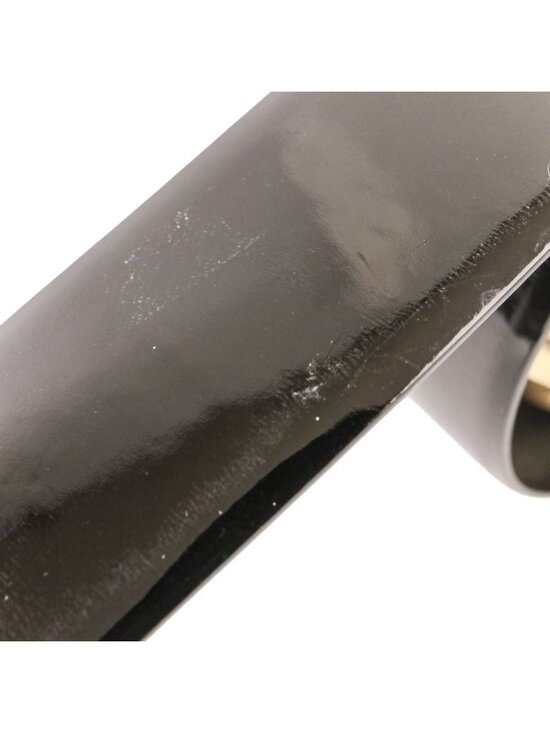 Chanel Gripoix Buckle Patent Leather Belt 75 30 Black main image 9